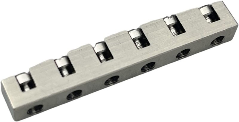 Kaynes 43mm Height Adjustable Titanium Alloy Guitar Nut Replacement for Gibson Les Paul LP SG Style Electric or Acoustic Guitars - Image 3